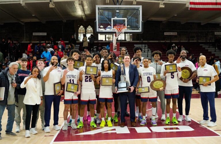 Stepinac High School Basketball Wins Third Straight Catholic Championship