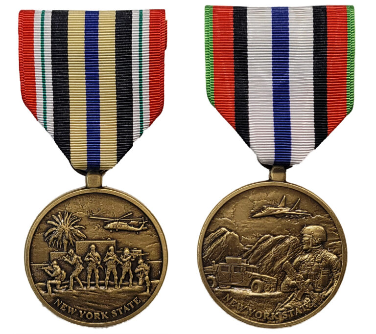 New York State Iraq and Afghan War Commemorative Medals are now being issued