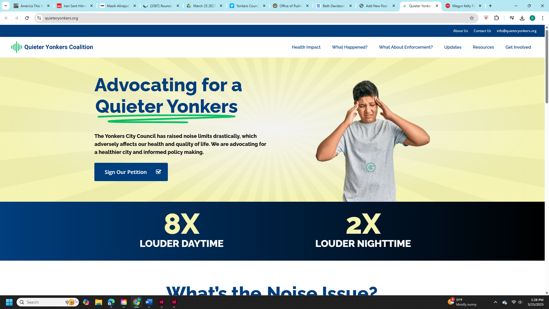 Quieter Yonkers Begins Campaign to Overturn Controversial Noise Ordinance Quieter Yonkers Begins Campaign to Overturn Controversial Noise Ordinance