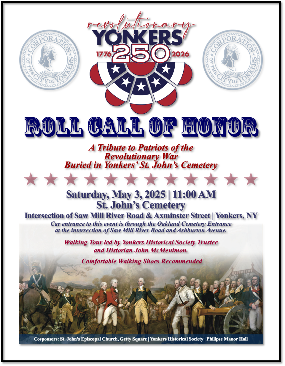 Revolutionary Yonkers 250-Roll Call of Honor Revolutionary Yonkers 250-Roll Call of Honor