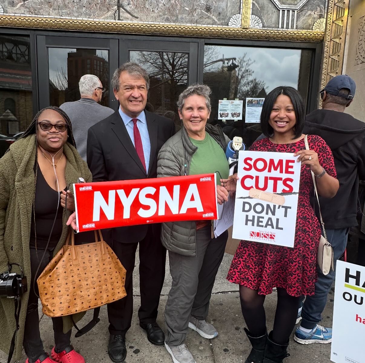 Rally in Yonkers Says “Keep Your Hands Off Social Security” Rally in Yonkers Says “Keep Your Hands Off Social Security”