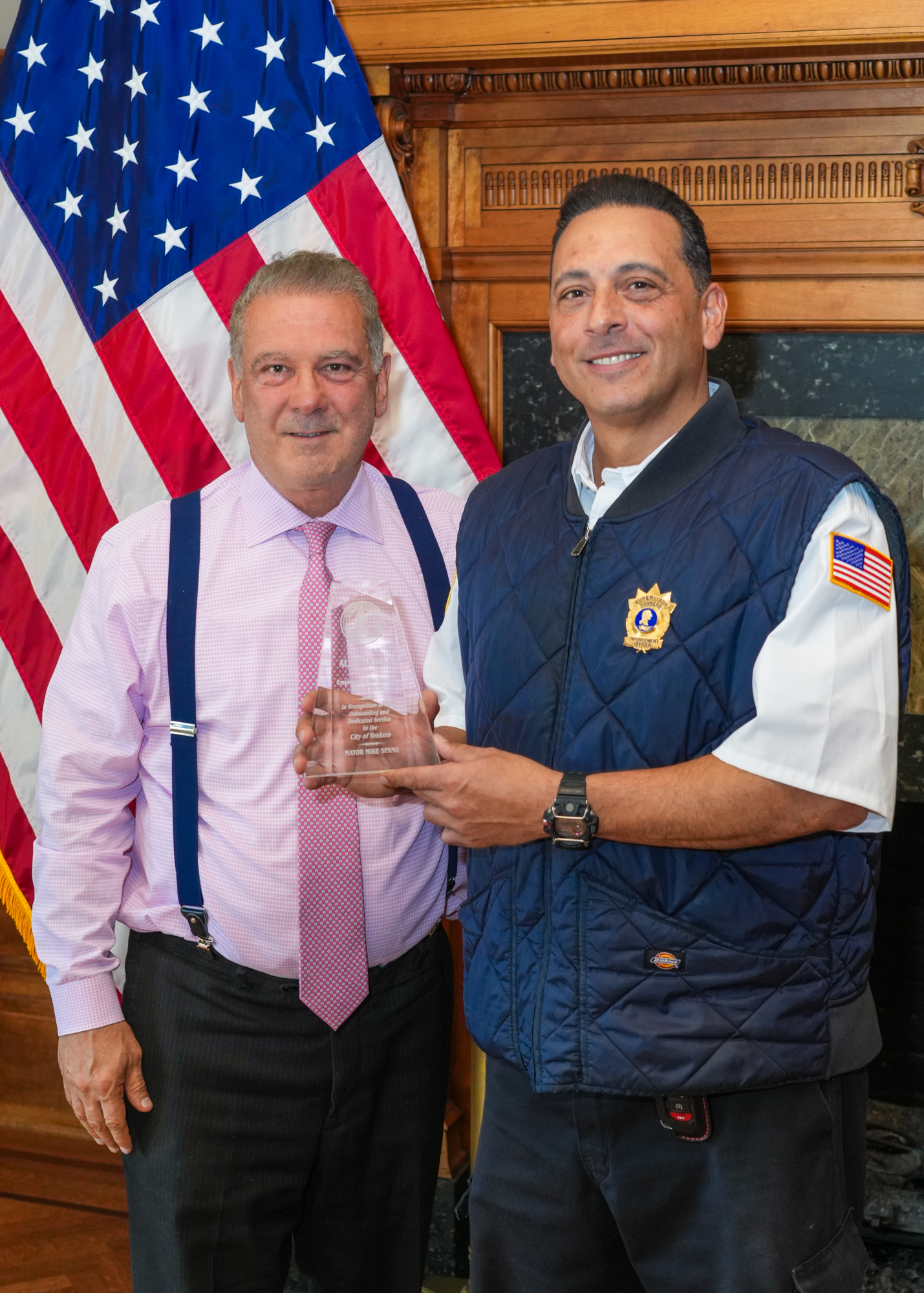 Yonkers Parking Enforcement Officer Honored for Heroic Bravery Yonkers Parking Enforcement Officer Honored for Heroic Bravery