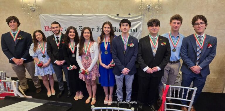 Enrico Fermi Educational Fund of Yonkers Awards $55,000 in College Scholarships to Ten Students