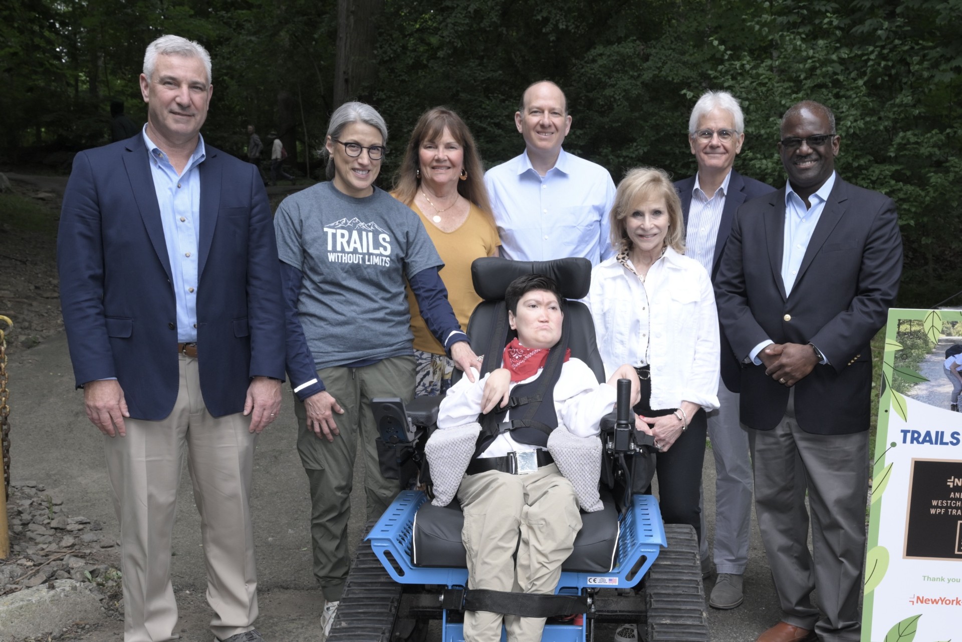 Westchester Parks Foundation Receives $50,000 Donation from NewYork-Presbyterian for Trails Without Limits Program Westchester Parks Foundation Receives $50,000 Donation from NewYork-Presbyterian for Trails Without Limits Program