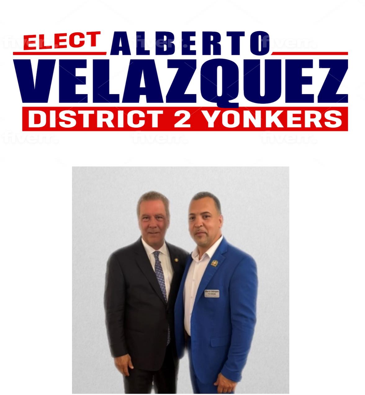 Mayor Mike Spano Endorses Alberto Velazquez for Yonkers City Council District 2-Democratic Primary June 24 Mayor Mike Spano Endorses Alberto Velazquez for Yonkers City Council District 2-Democratic Primary June 24