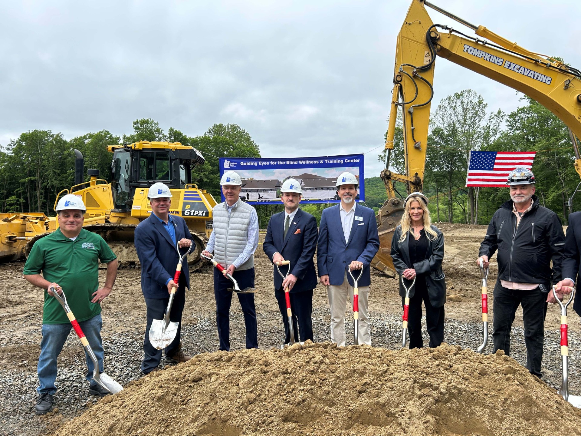 Guiding Eyes for the Blind Breaks Ground on New Wellness and Training Center Guiding Eyes for the Blind Breaks Ground on New Wellness and Training Center