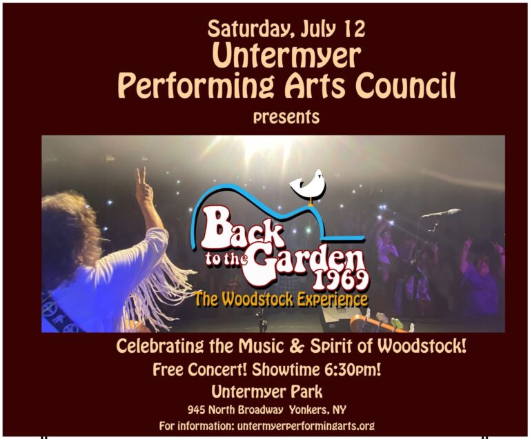 Back to the Garden-July 12-Untermyer Park Yonkers