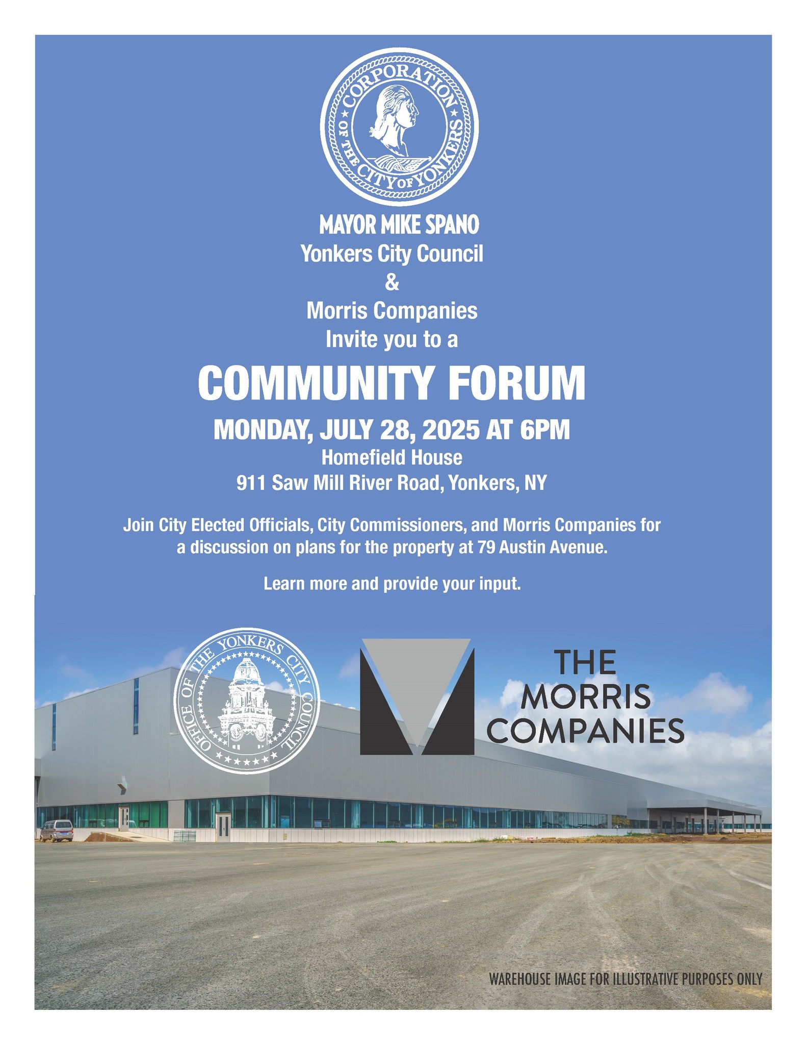 Yonkers Community Forum on 79 Austin Avenue-July 28 Yonkers Community Forum on 79 Austin Avenue-July 28