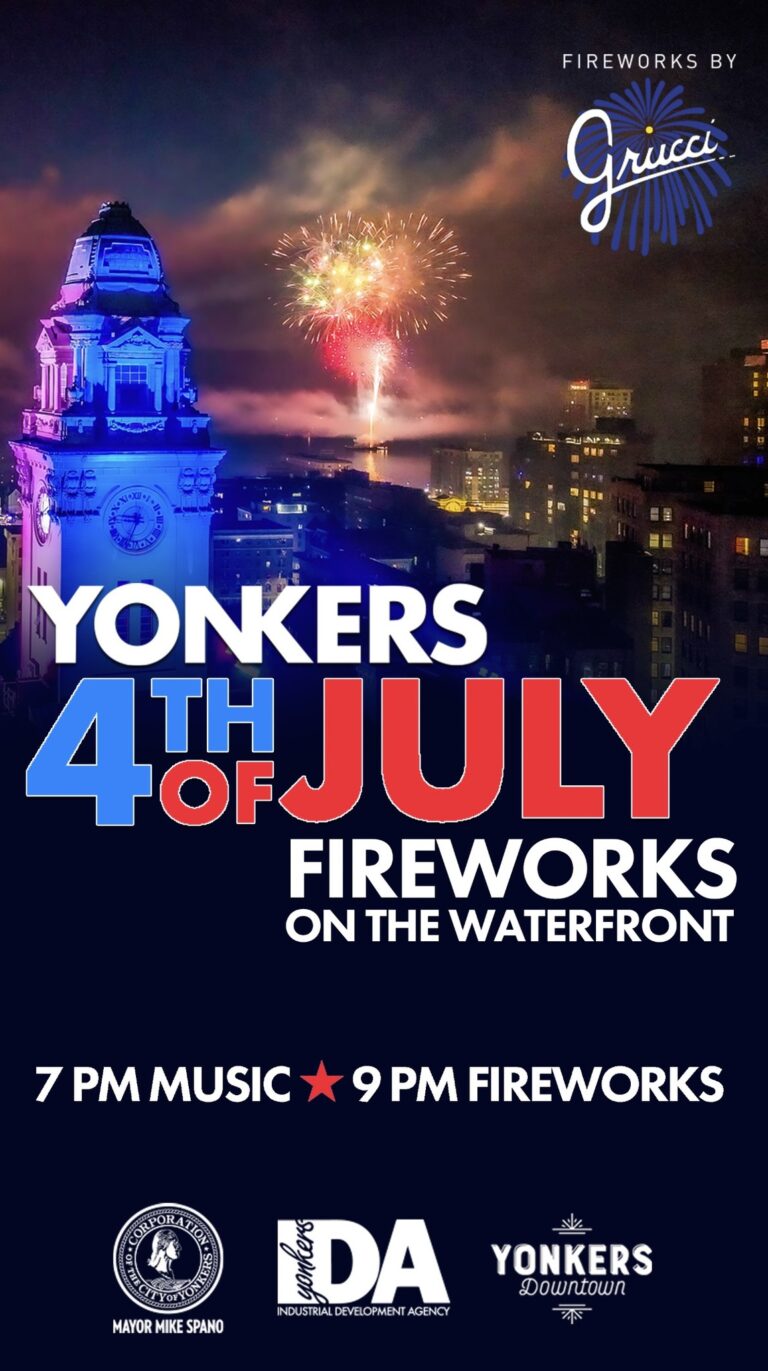 Yonkers Fireworks on the Waterfront by Grucci
