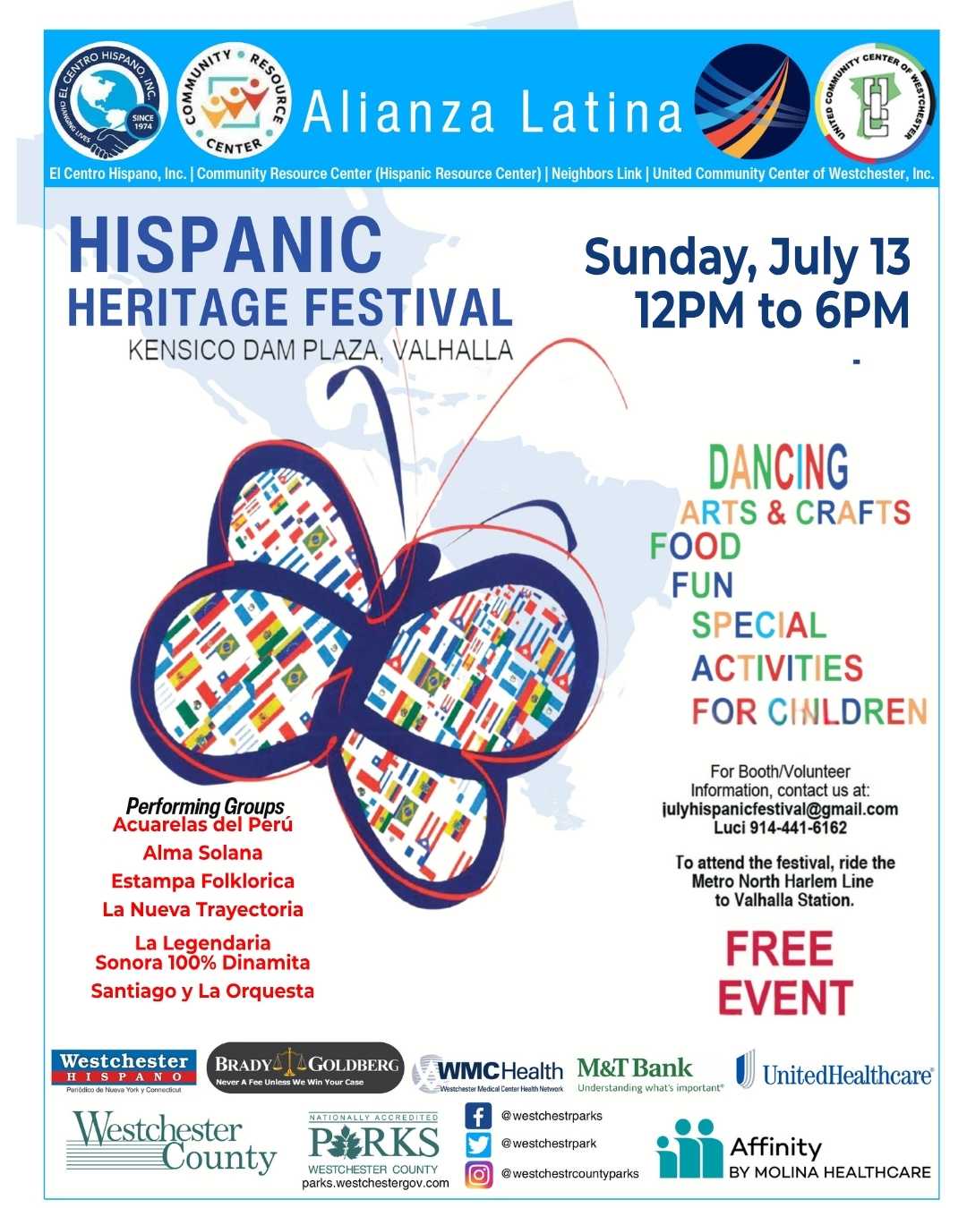 CELEBRATE LEGACY AND COMMUNITY AT THE HISPANIC HERITAGE FESTIVAL ON JULY 13 CELEBRATE LEGACY AND COMMUNITY AT THE HISPANIC HERITAGE FESTIVAL ON JULY 13