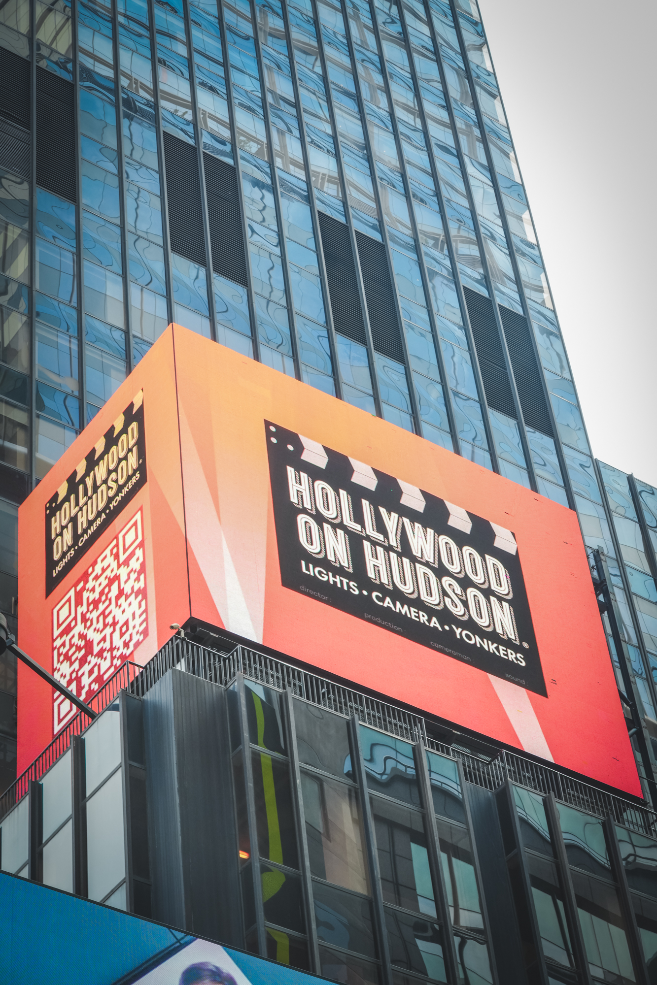 Yonkers Showcases Itself in Times Square Billboard-Hollywood on the Hudson Yonkers Showcases Itself in Times Square Billboard-Hollywood on the Hudson