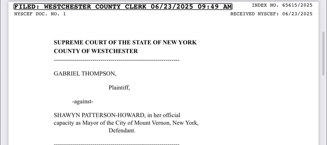 Lawsuit Filed Against Mt. Vernon Mayor; Is It Legit? Lawsuit Filed Against Mt. Vernon Mayor; Is It Legit?