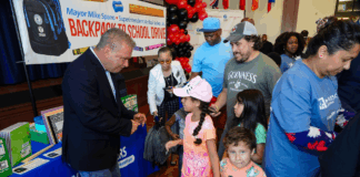 YONKERS MAYOR SPANO HOSTS 14th ANNUAL “BACKPACK TO SCHOOL DRIVE”