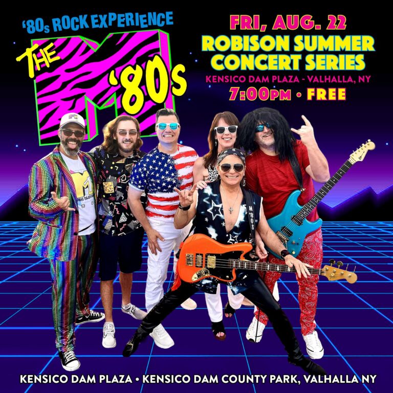 The M ’80’s Rock Experience Comes to Kensico Dam Plaza for Free Concert Aug 22-7pm