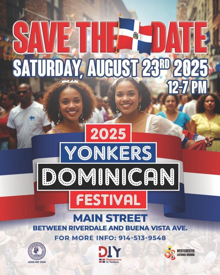Yonkers Dominican Festival -Aug 23-12noon-7pm