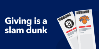 NEW YORK BLOOD CENTER OFFERS BLOOD DONORS A CHANCE TO WIN TICKETS TO NEW YORK KNICKS VS. BROOKLYN NETS GAME