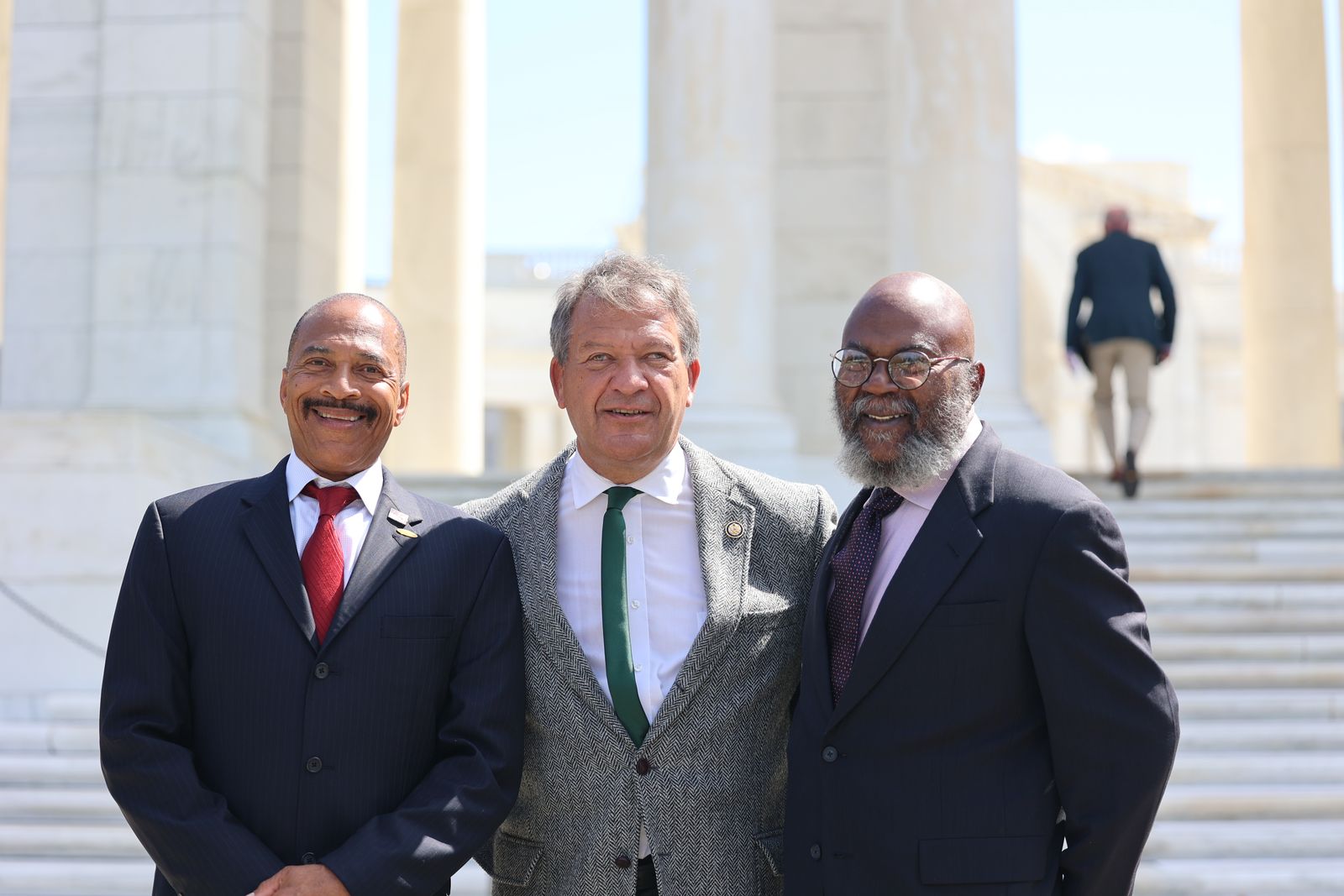 Rep. Latimer, NY Officials, Harlem Hellfighter Descendents Lay Wreath at Arlington National Cemetery Rep. Latimer, NY Officials, Harlem Hellfighter Descendents Lay Wreath at Arlington National Cemetery