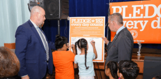 MAYOR SPANO & YONKERS PUBLIC SCHOOLS ADDRESS STUDENT ATTENDANCE RATES WITH PLEDGE 182 CAMPAIGN