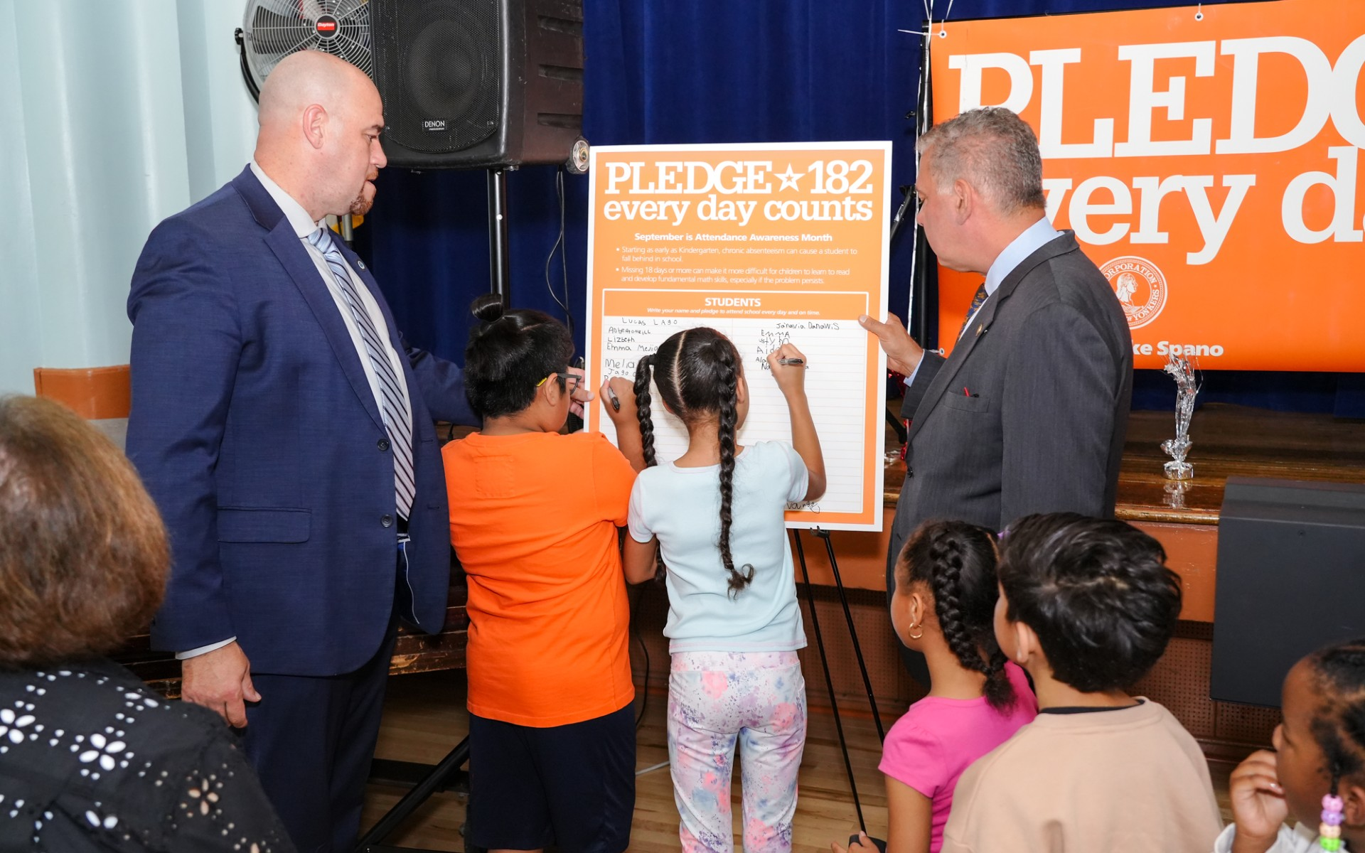 MAYOR SPANO & YONKERS PUBLIC SCHOOLS ADDRESS STUDENT ATTENDANCE RATES WITH PLEDGE 182 CAMPAIGN MAYOR SPANO & YONKERS PUBLIC SCHOOLS ADDRESS STUDENT ATTENDANCE RATES WITH PLEDGE 182 CAMPAIGN