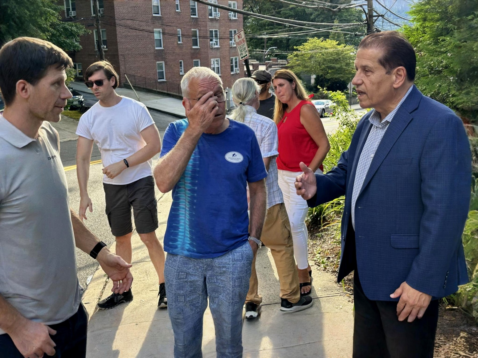 Greystone Residents Speak to Councilman Merante About Flooding Concerns Greystone Residents Speak to Councilman Merante About Flooding Concerns