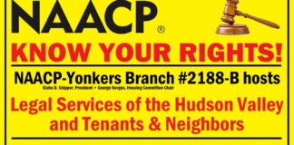NAACP-Yonkers Branch #2188-B hosts “KNOW YOUR RIGHTS” Housing Forum on 9.15.25