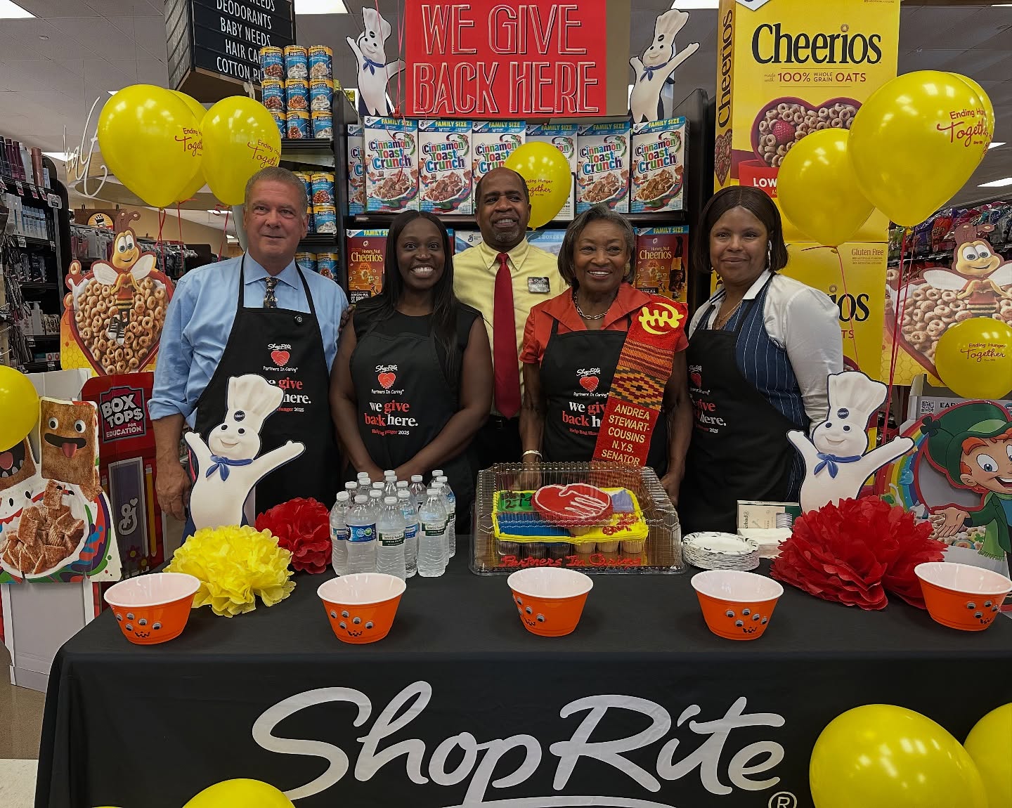 ShopRite Partners with Yonkers Elected’s to Help Bag Hunger ShopRite Partners with Yonkers Elected’s to Help Bag Hunger