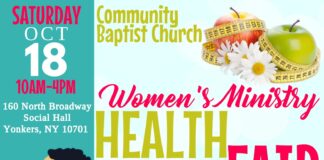 Community Baptist Church-Free Women’s Ministry Health Fair