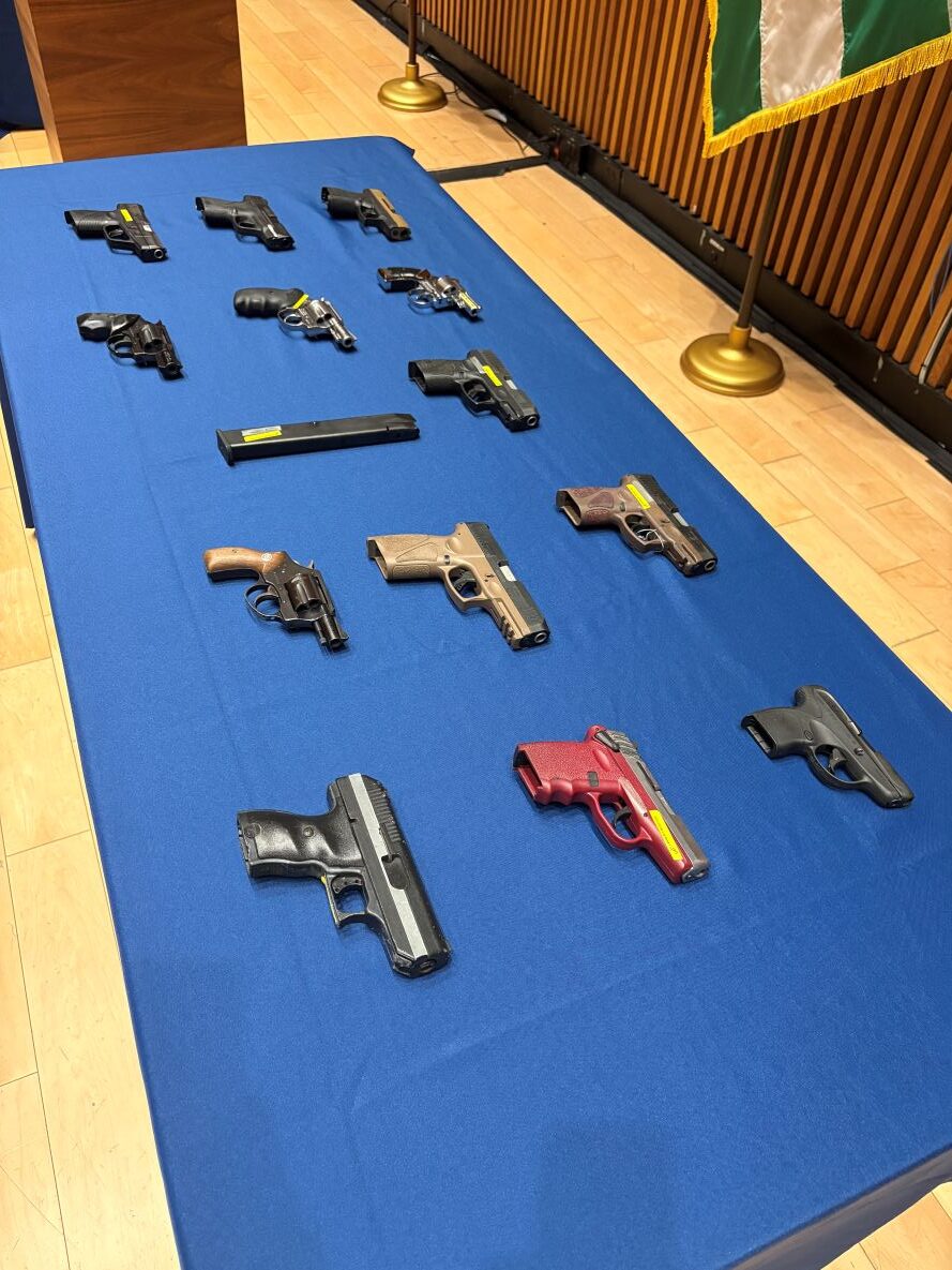 Seven Arrested, 21 Guns Recovered in Yearlong Investigation into Narcotics and Weapons Distribution in Brooklyn Seven Arrested, 21 Guns Recovered in Yearlong Investigation into Narcotics and Weapons Distribution in Brooklyn