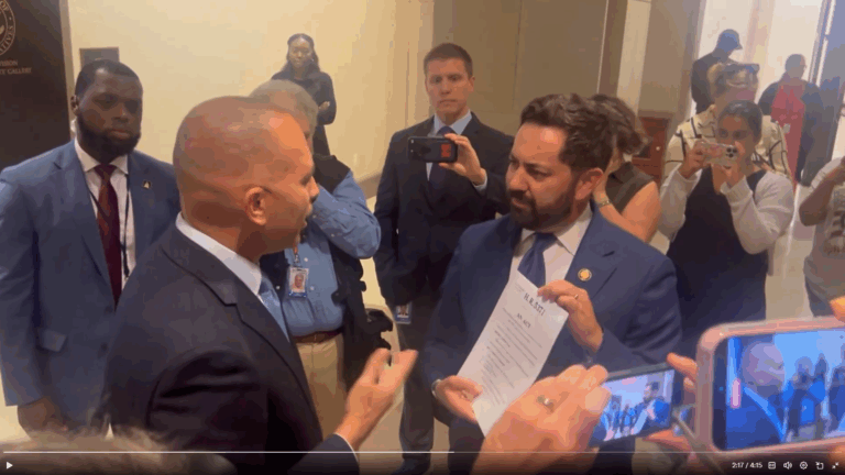 Lawler and Jeffries “Get Into It” Over Government Shutdown