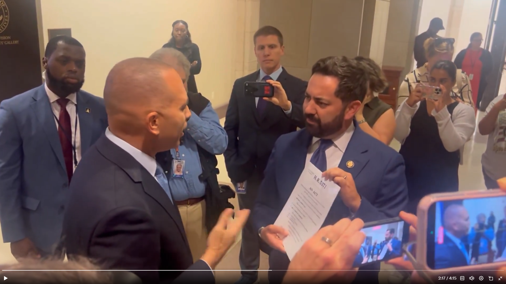 Lawler and Jeffries “Get Into It” Over Government Shutdown Lawler and Jeffries “Get Into It” Over Government Shutdown