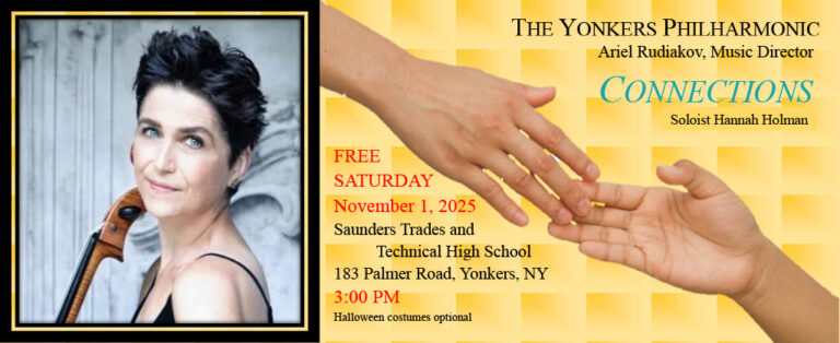 The Yonkers Philharmonic Free Concert Nov. 1