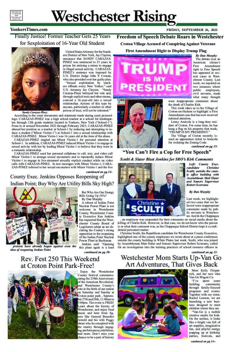 Westchester Rising September 26, 2025 PDF