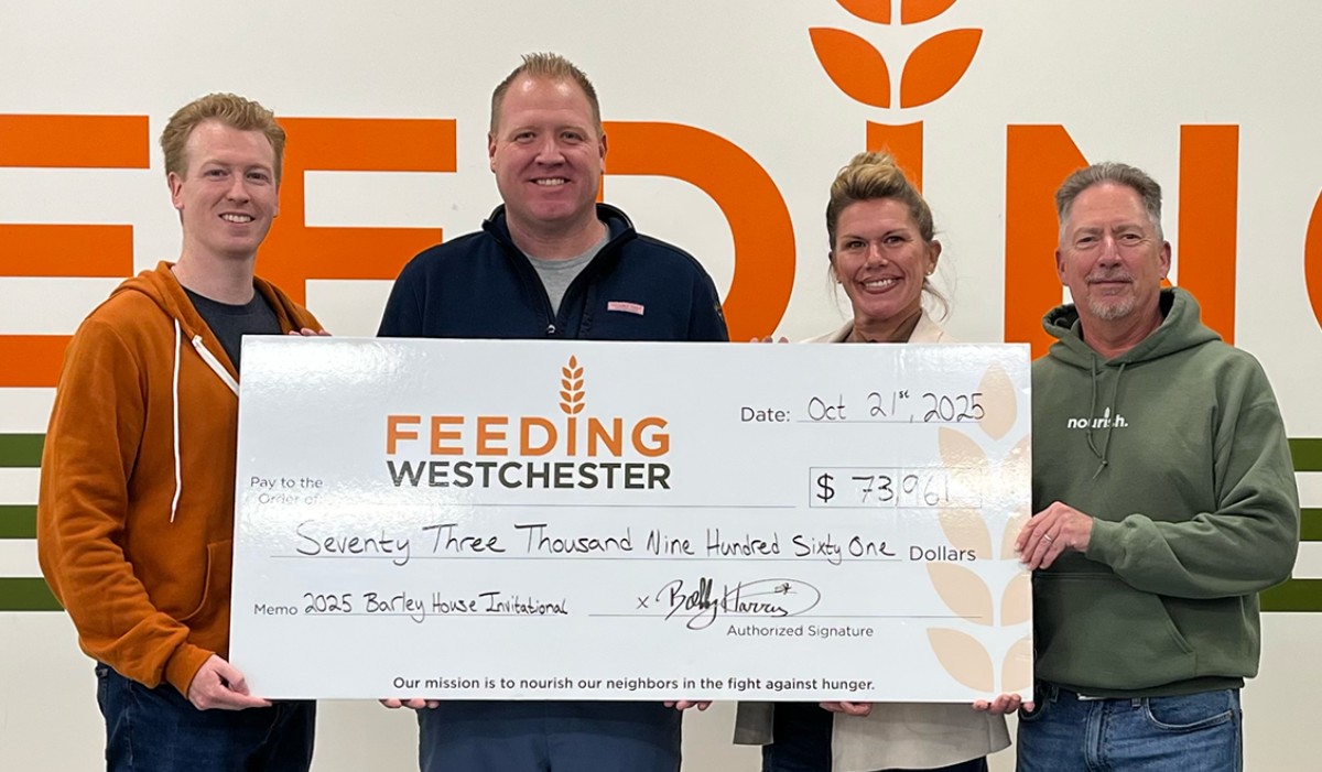 Two Great Donations to Feeding Westchester! Two Great Donations to Feeding Westchester!