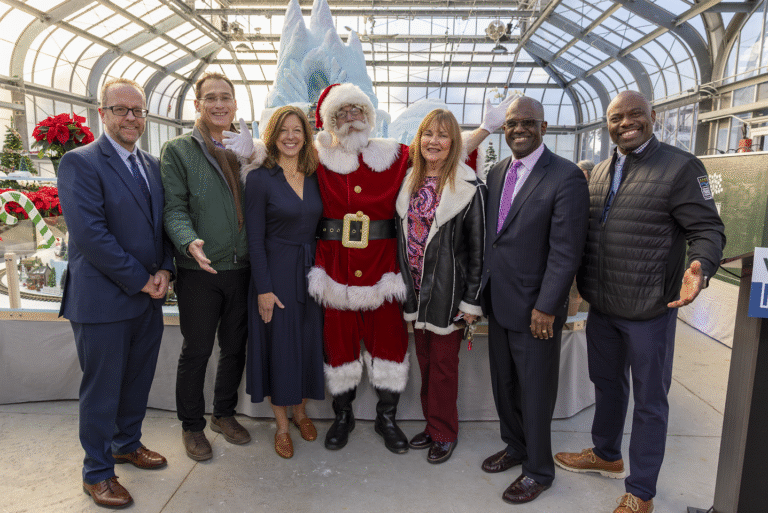 County Executive Jenkins Kicks Off Holidays on the Hill Train Show at Lasdon Park in Westchester