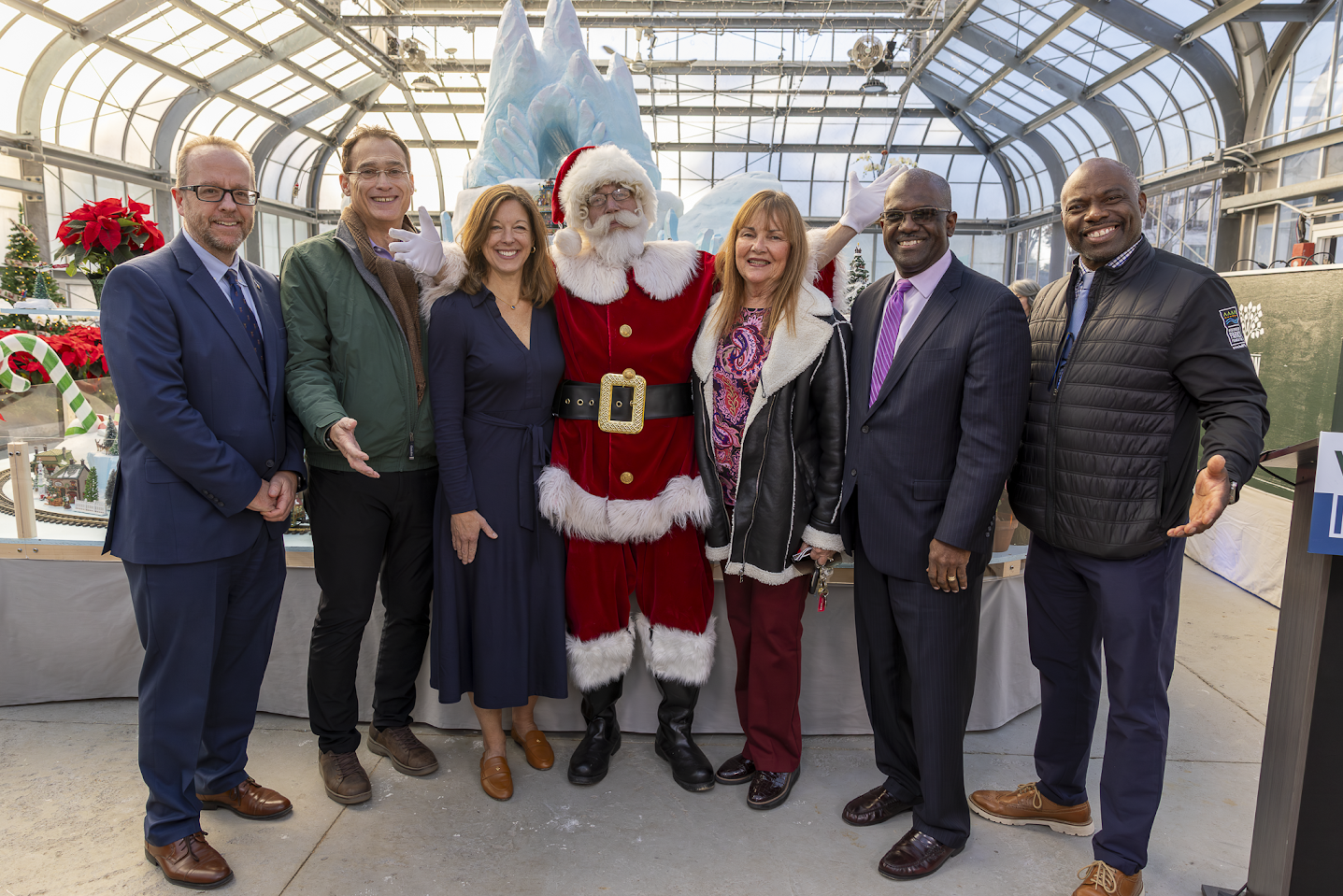 County Executive Jenkins Kicks Off Holidays on the Hill Train Show at Lasdon Park in Westchester County Executive Jenkins Kicks Off Holidays on the Hill Train Show at Lasdon Park in Westchester