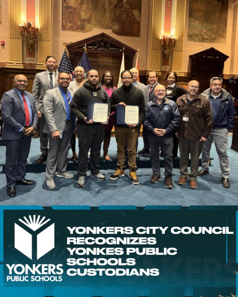 Yonkers Public Schools Custodians Honored
