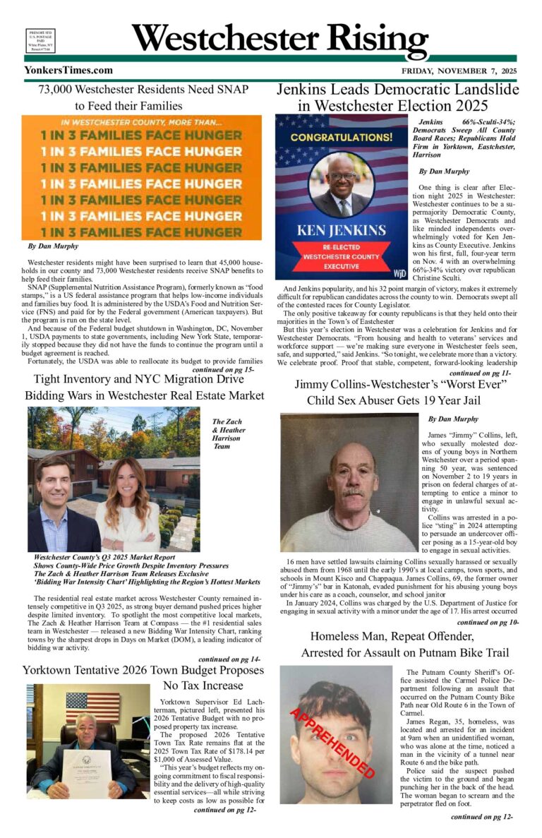 Westchester Rising November 7, 2025 PDF
