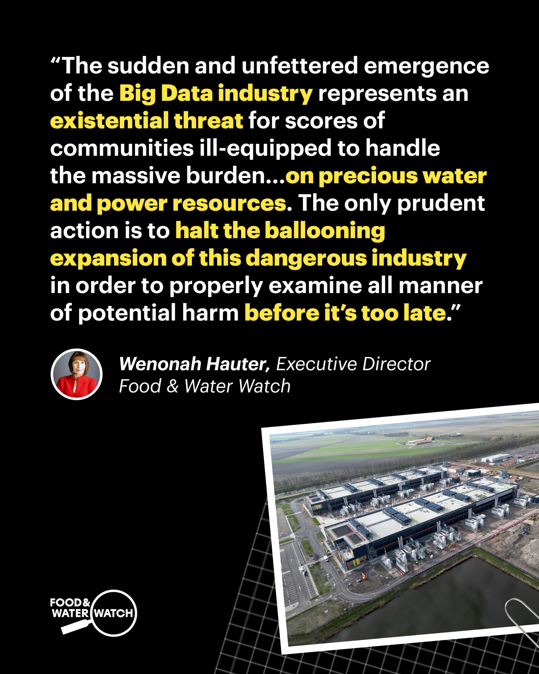 50+ New York Groups Call for Moratorium on New Data Centers 50+ New York Groups Call for Moratorium on New Data Centers