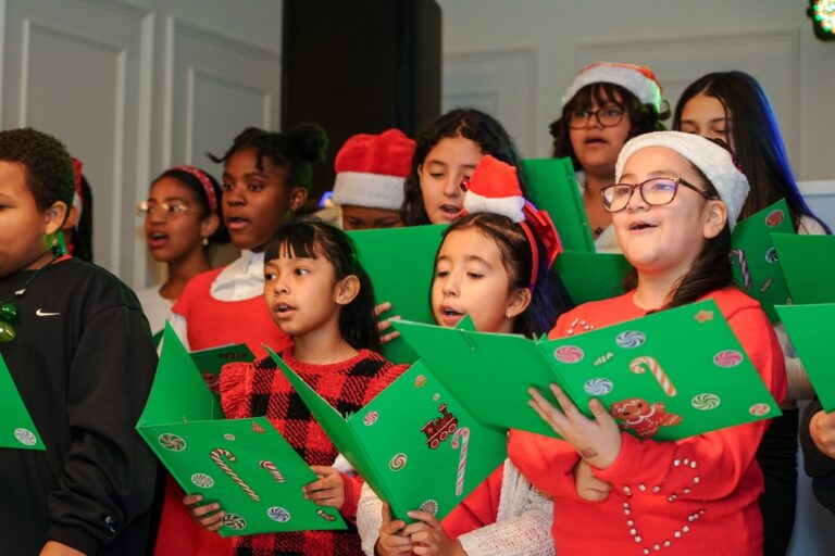 Enrico Fermi School Choir Sing to Seniors
