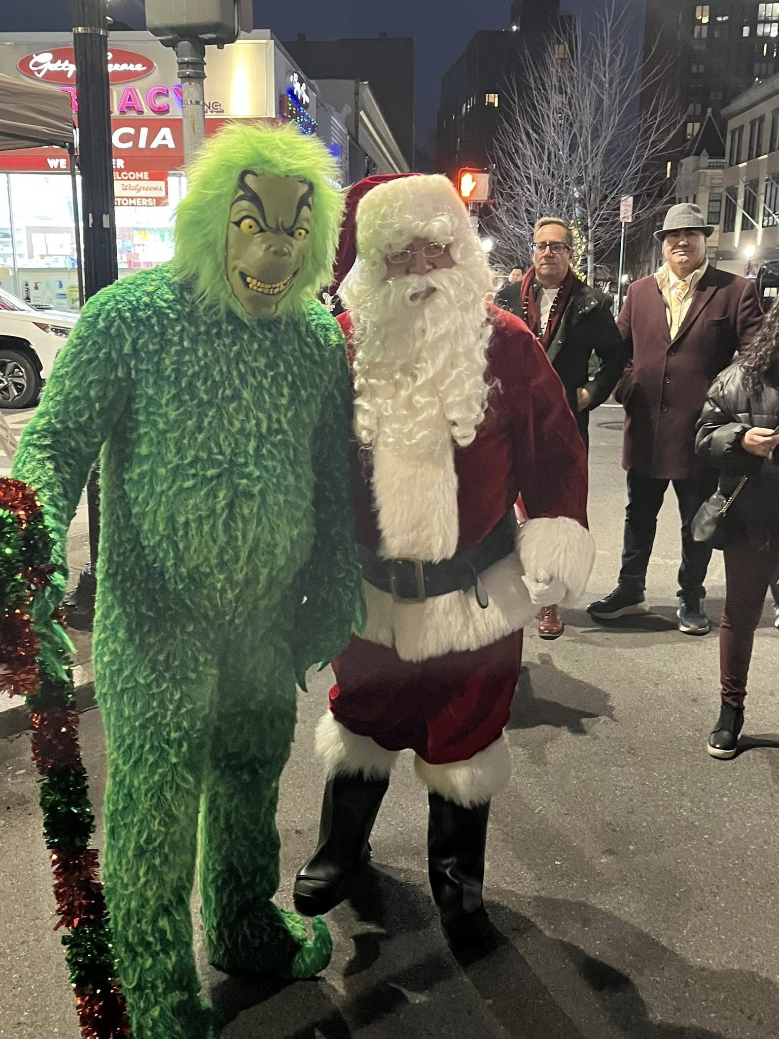 Santa and the Grinch are Friends….For Now Santa and the Grinch are Friends….For Now