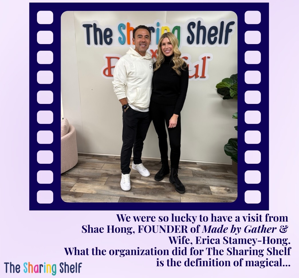 The Sharing Shelf Unveils New Training and Welcome Room Designed by Drew Barrymore and Built by Made by Gather The Sharing Shelf Unveils New Training and Welcome Room Designed by Drew Barrymore and Built by Made by Gather