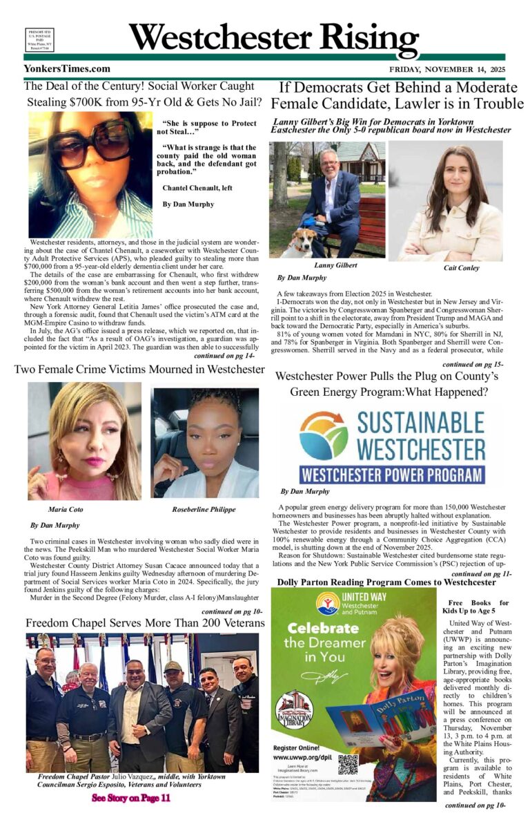 Westchester Rising November 14, 2025 PDF