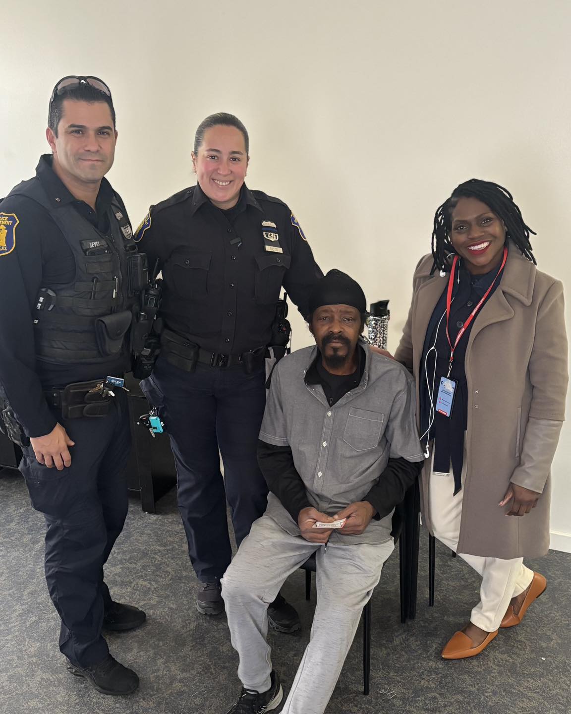 Yonkers Police Department Helps Get a Homeless Man Into an Apartment Yonkers Police Department Helps Get a Homeless Man Into an Apartment