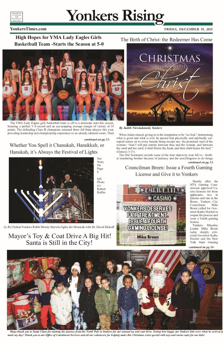Yonkers Rising December 26, 2025 PDF