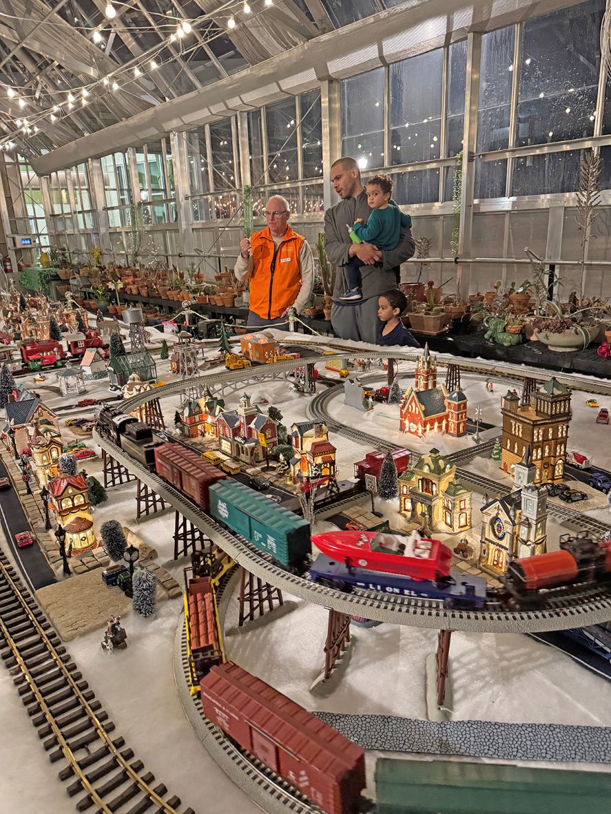 Hudson Park Children’s Greenhouse 3rd Annual Winter Train Show Continues Through Feb. 1 Hudson Park Children’s Greenhouse 3rd Annual Winter Train Show Continues Through Feb. 1
