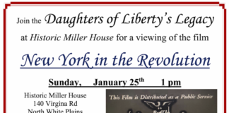 “New York in the Revolution” Film: Sunday, January 25