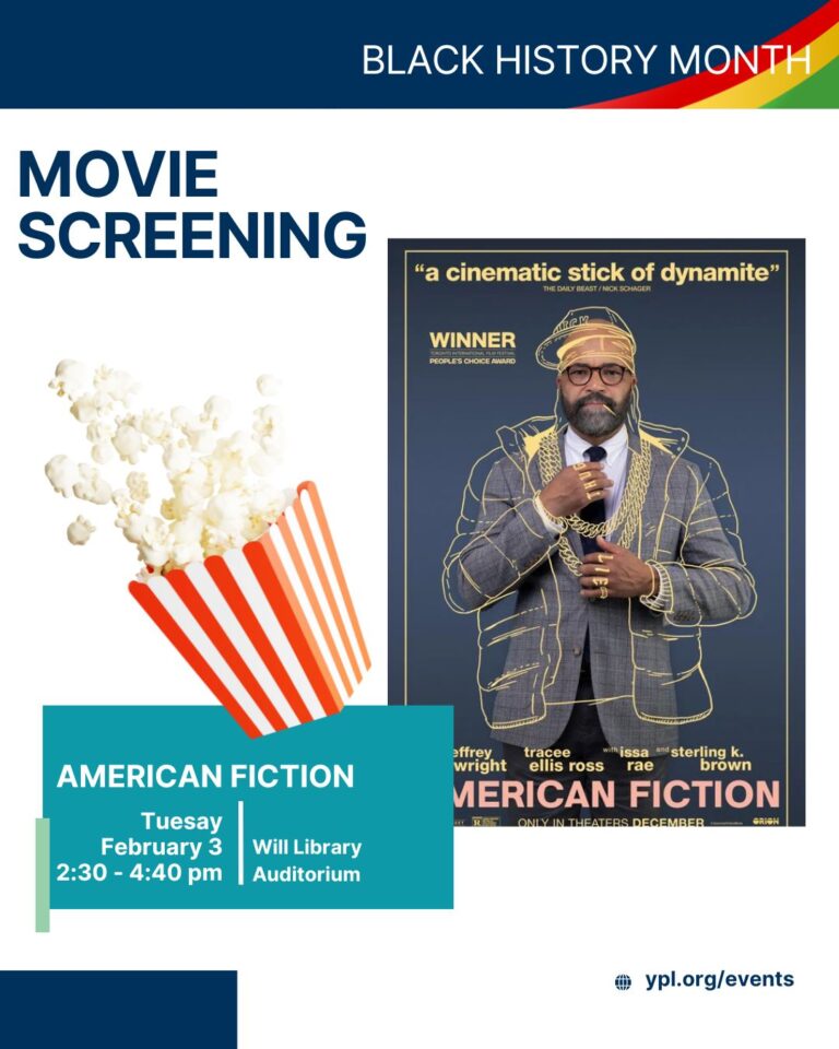 Yonkers Public Library Presents Black History Month Movie Series