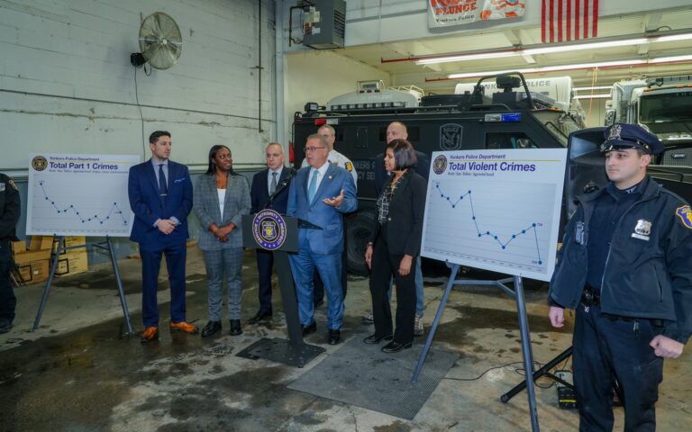 Crime Down in Yonkers by 16% Year Over Year