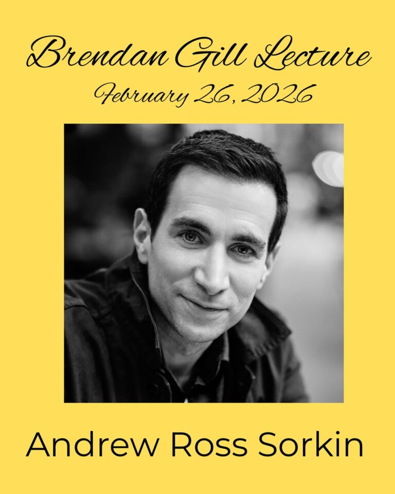 Award-Winning Journalist and Author Andrew Ross Sorkin Free Lecture at SLC Feb. 26