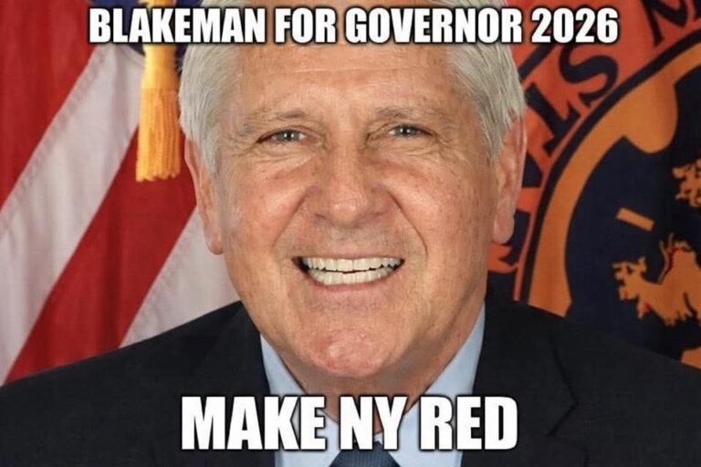 Blakeman Accepts Republican Nomination for Governor, Pledges to End Hochul’s Tax Hikes and Restore Affordability and Public Safety